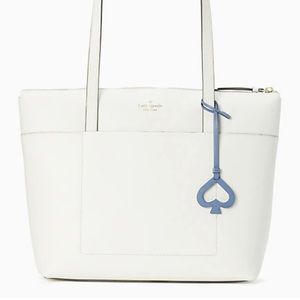 Patrice large tote Optic white